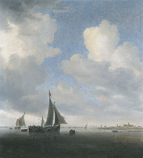 Saloman van Ruysdael View of Alkmaar oil painting image